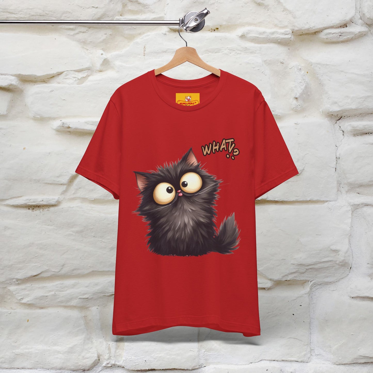 ''What ?'' | Cat T-Shirt  | Nunu&Miao Studio