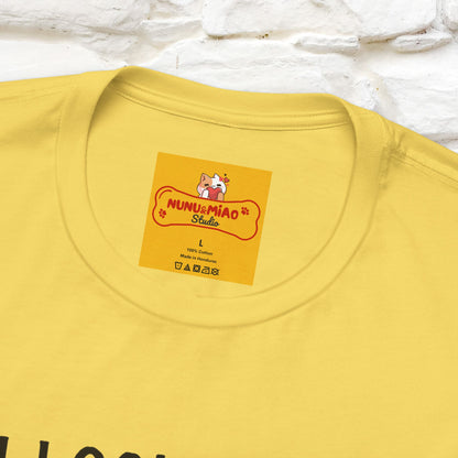"I Look Busy But I'm Just Overwhelmed" |Cat T-Shirt | Nunu&Miao Studio