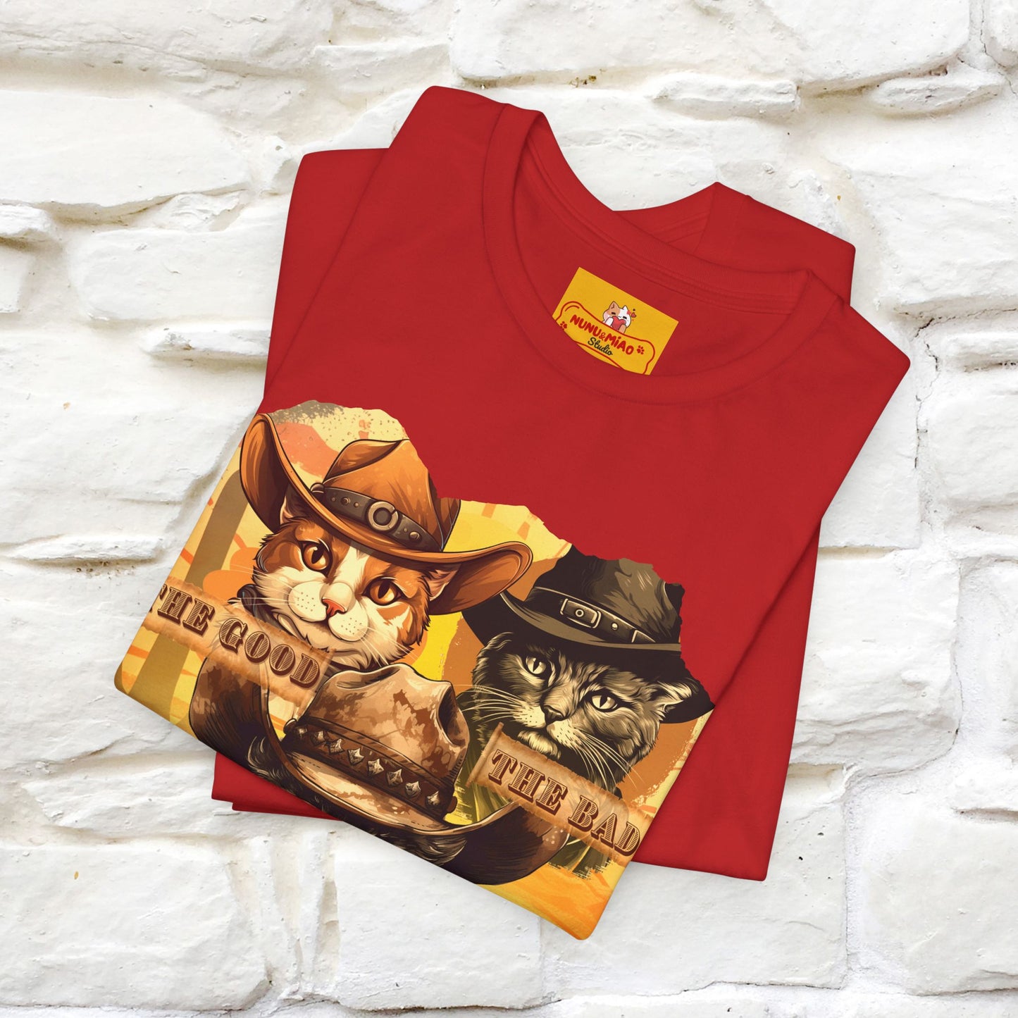 ''The Good, the Bad, and the Meow''| CatT-Shirt | Nunu&Miao Studio