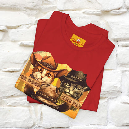 ''The Good, the Bad, and the Meow''| CatT-Shirt | Nunu&Miao Studio
