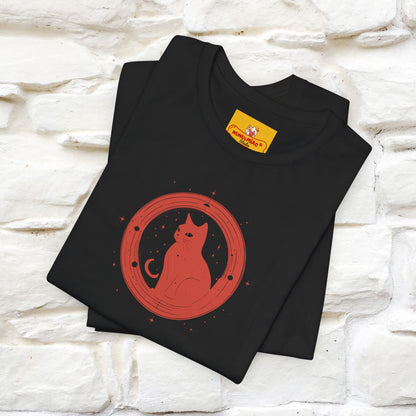 "Superbia'' Cat T-Shirt Front and Back Design | Nunu&Miao Studio