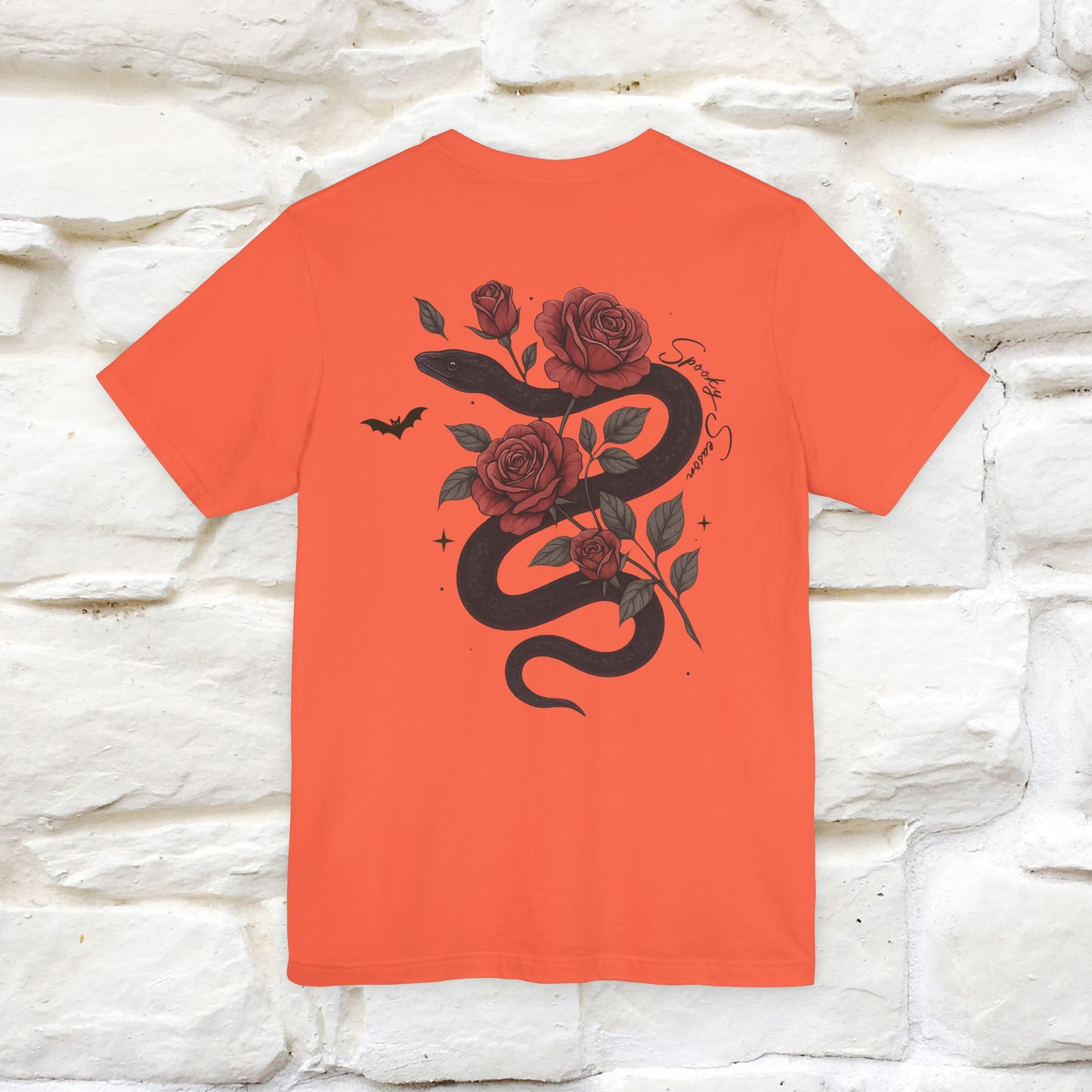 "The Rose and The Snake " Halloween T-shirt |Nunu&Miao Studio