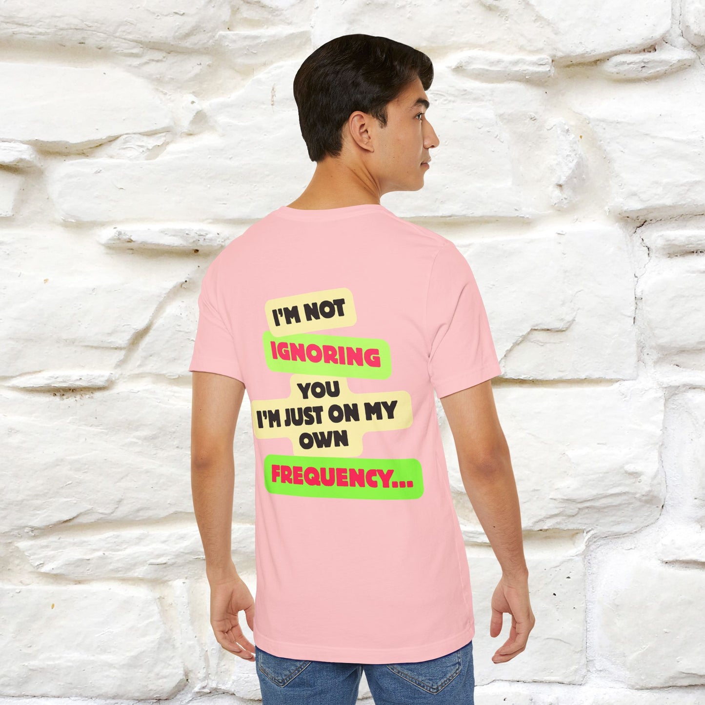 "I'm Not Ignoring You. I'm Just  .. " Cat T-Shirt | Front & Back Design | Nunu&Miao Studio