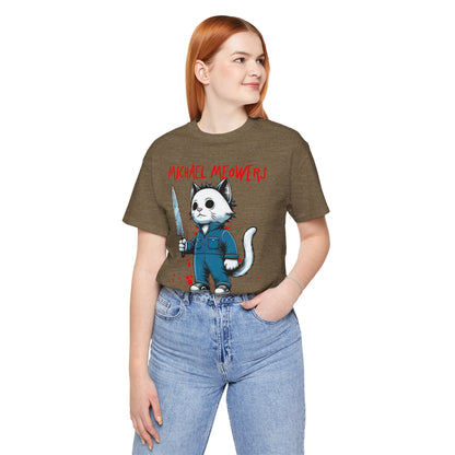 Michael Meowers T-Shirt | Playful Cat Parody Tee for Men & Women | 100% Cotton*