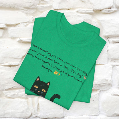 "The Cat's Tarot: Secrets Revealed" Cat T-Shirt for Men & Women | 100% Cotton*