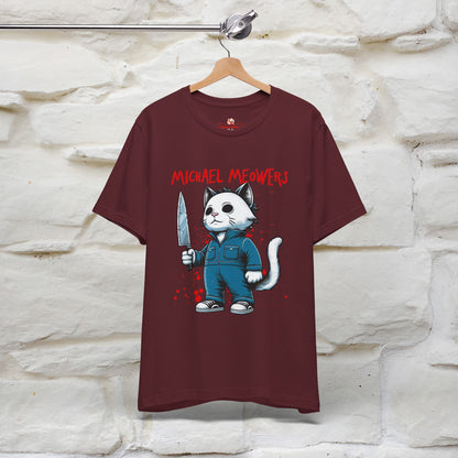 Michael Meowers T-Shirt | Playful Cat Parody Tee for Men & Women | 100% Cotton*