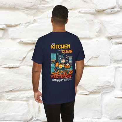 "The Kitchen Was Clean... " |Funny T-Shirt | Nunu&Miao Studio