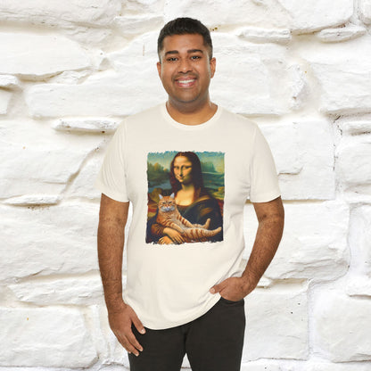 Mona Lisa’s Cat T-Shirt | Classic Art-Inspired Cat Tee for Men & Women | 100% Cotton