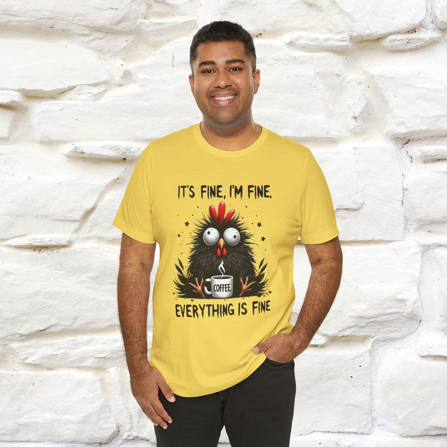 "Everything Is Fine" |Funny T-Shirt | Nunu&Miao Studio