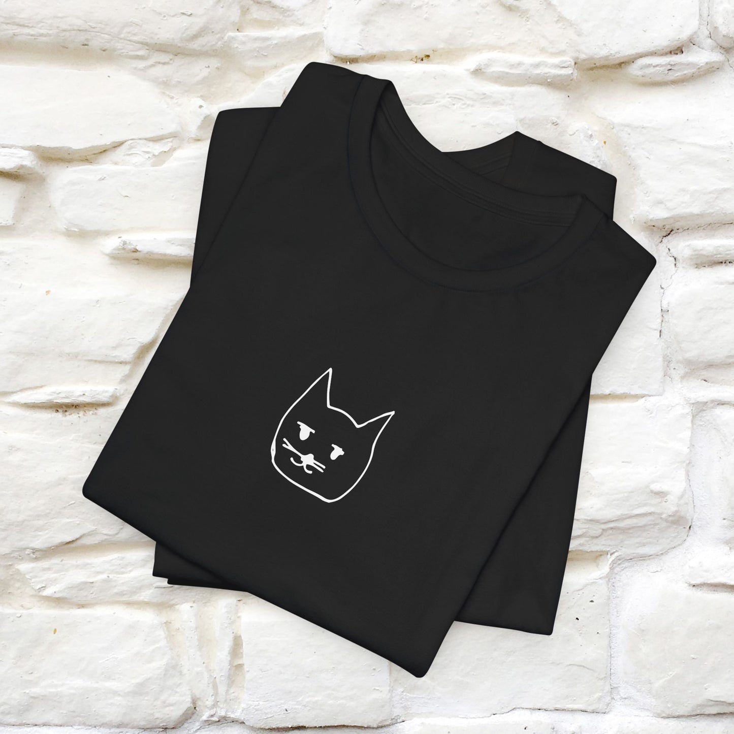 "Caos" Cat T-Shirt for Men & Women | Front & Back Design | 100% Cotton* 🐾