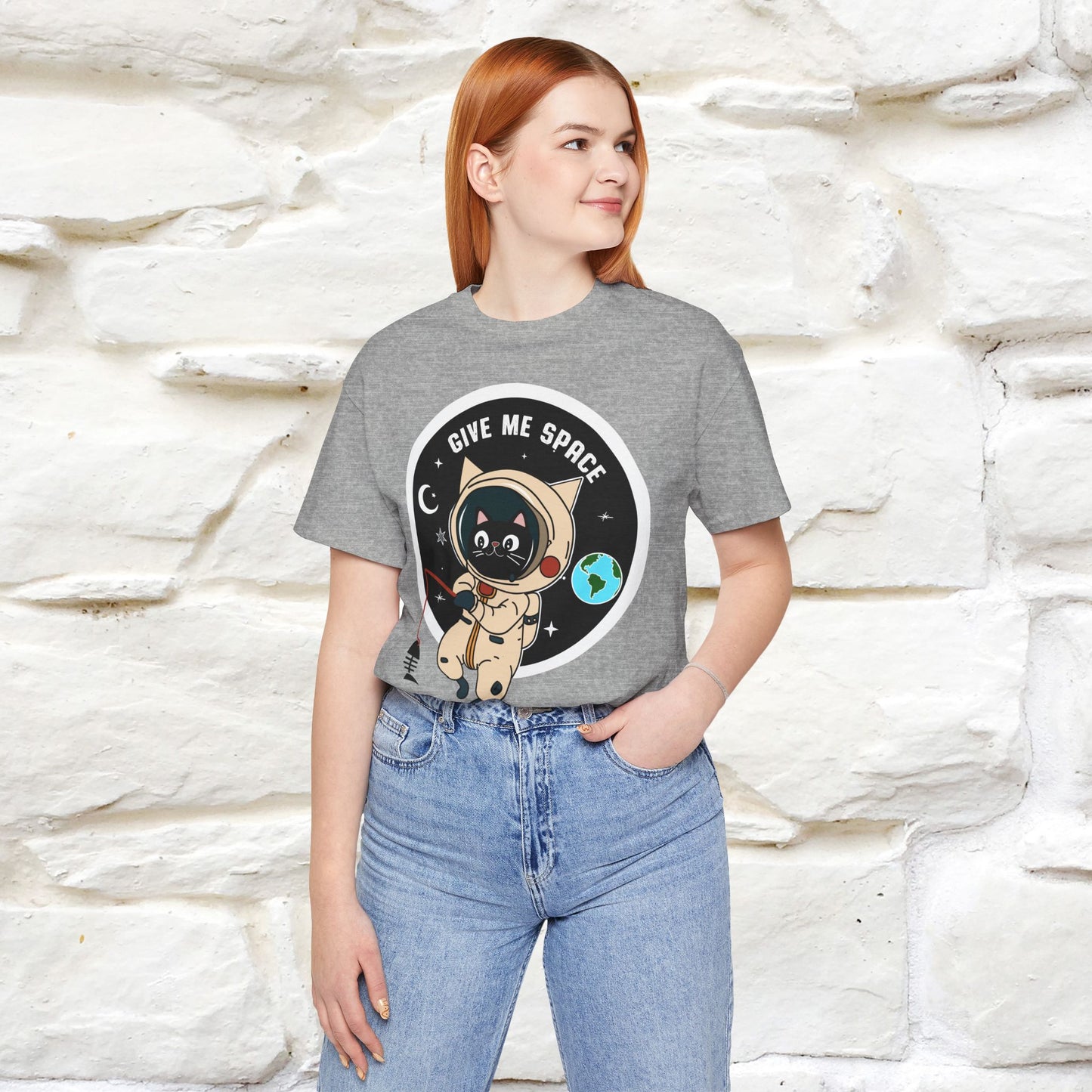 Give Me Space Cat T-Shirt for Men & Women | 100% Cotton* Funny  Tee