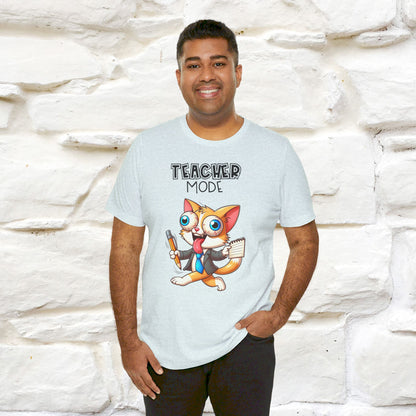 ''Teacher Mode'' T-shirt for Man 100% Cotton* - Nunu&Miao Studio