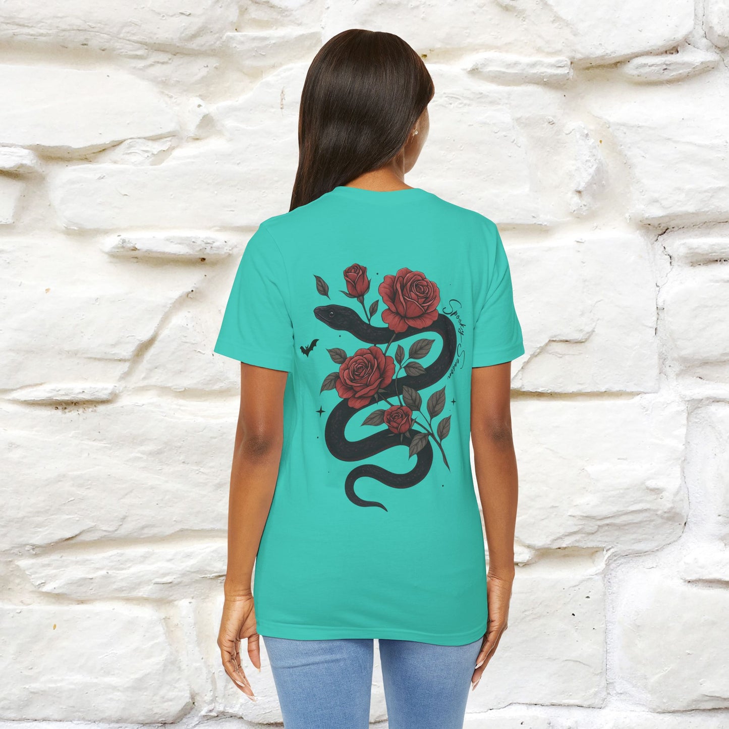 "The Rose and The Snake " Halloween T-shirt |Nunu&Miao Studio