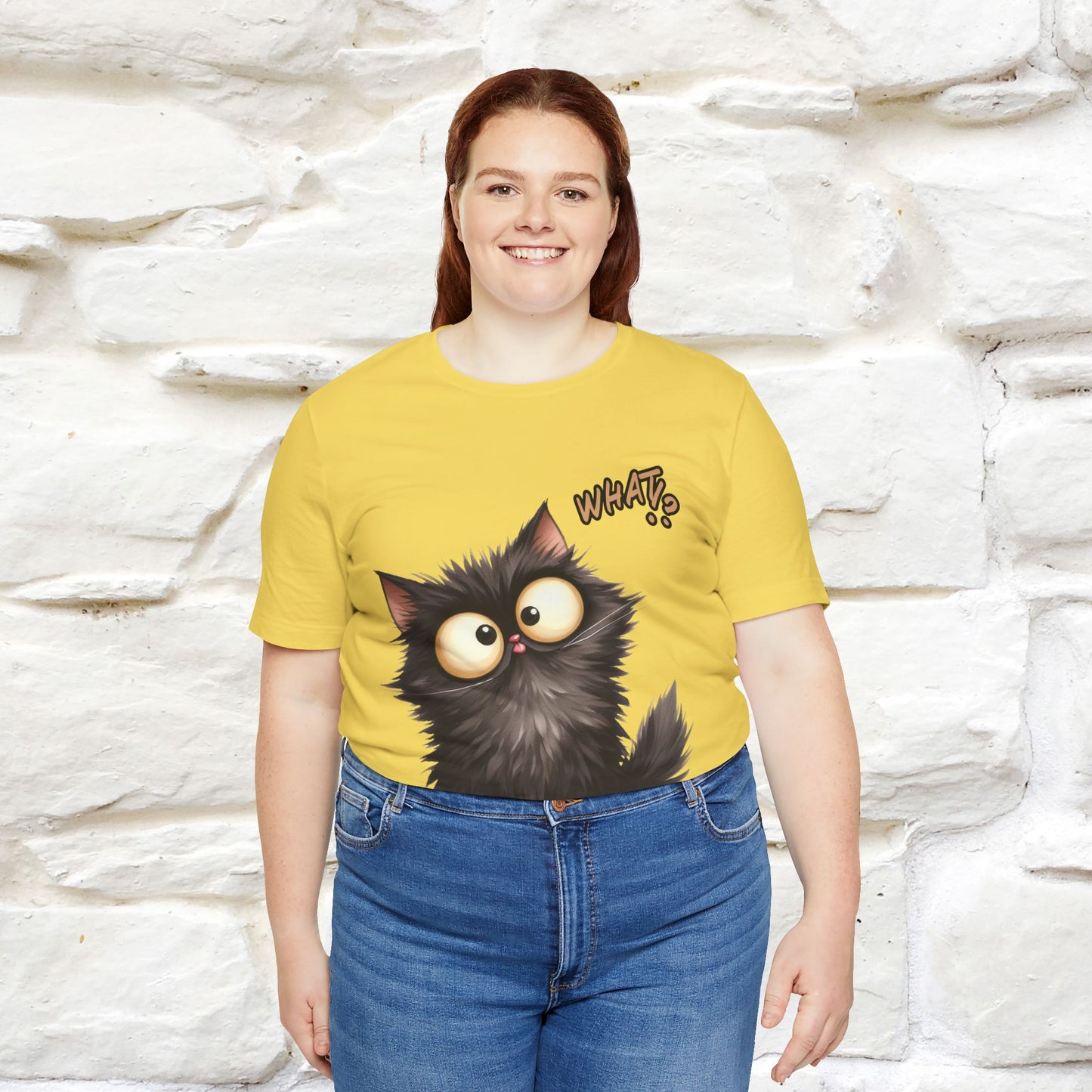 ''What ?'' | Cat T-Shirt  | Nunu&Miao Studio