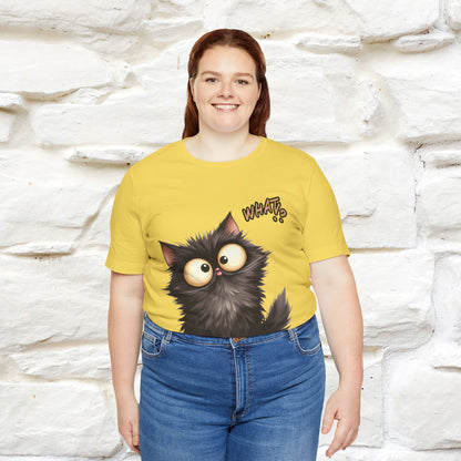 ''What ?'' | Cat T-Shirt  | Nunu&Miao Studio