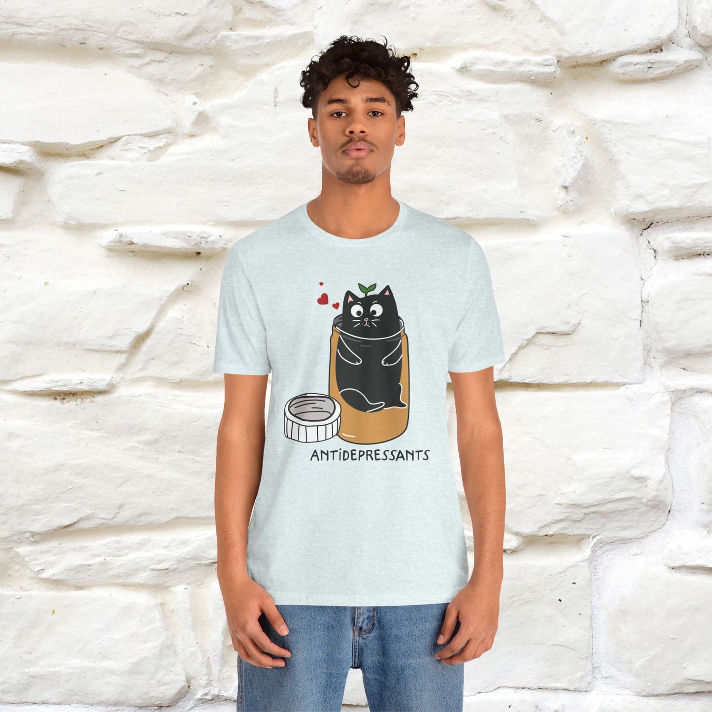 "Antidepressants" Funny Cat T-Shirt for Men & Women | 100% Cotton* 🐾