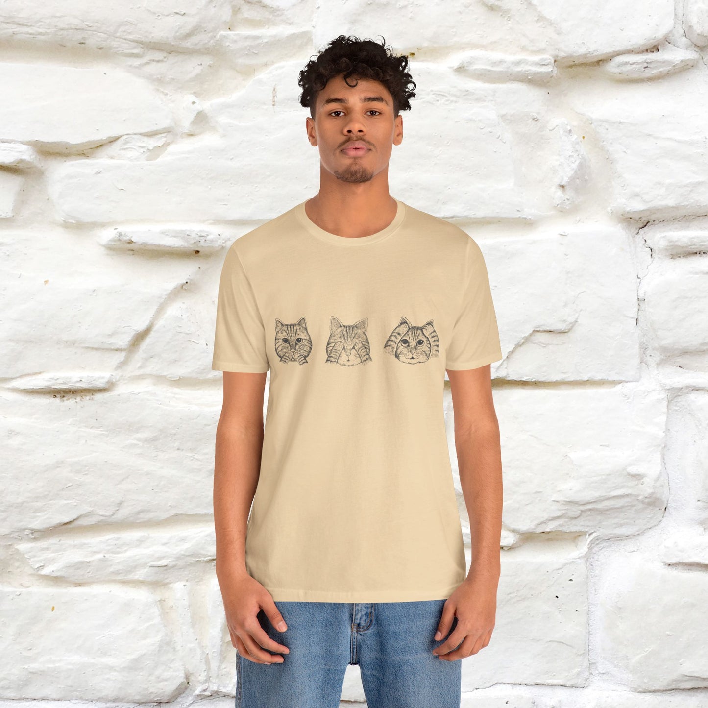 "Cute Cats" Funny Cat T-Shirt for Men & Women | 100% Cotton* - Nunu&Miao Studio