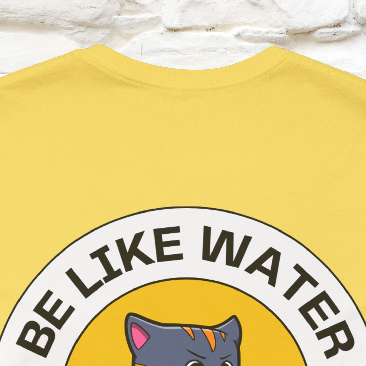"Be Like Water: Cattitude Master | Cat T-Shirt |Nunu&Miao Studio