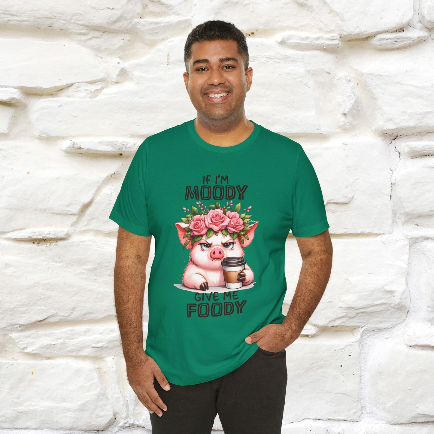 ''If I'm Moody Give Me Foody''| Funny T-Shirt | Nunu&Miao Studio