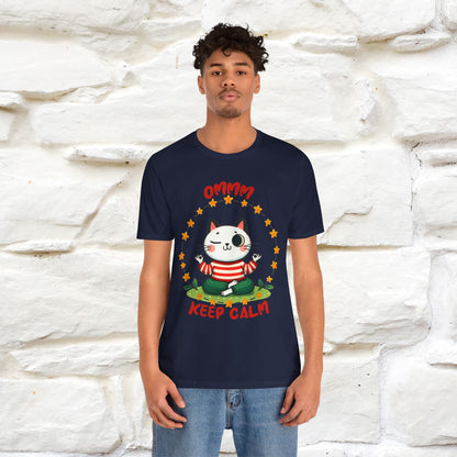 ''Ommm, Keep Calm'' Cat T-Shirt | Nunu&Miao Studio
