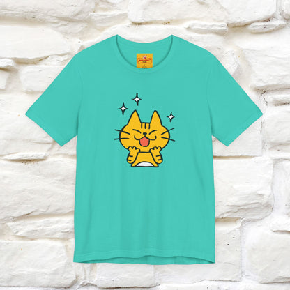 ""It's A Good Day" Cat T-Shirt| Front & Back Design | Nunu&Miao Studio