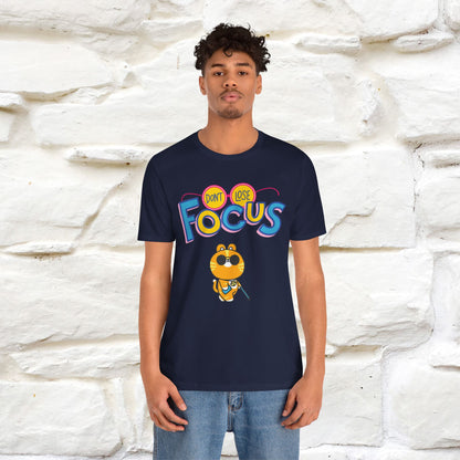 ''Don’t Lose Focus'' Cat T-Shirt | Nunu&Miao Studio