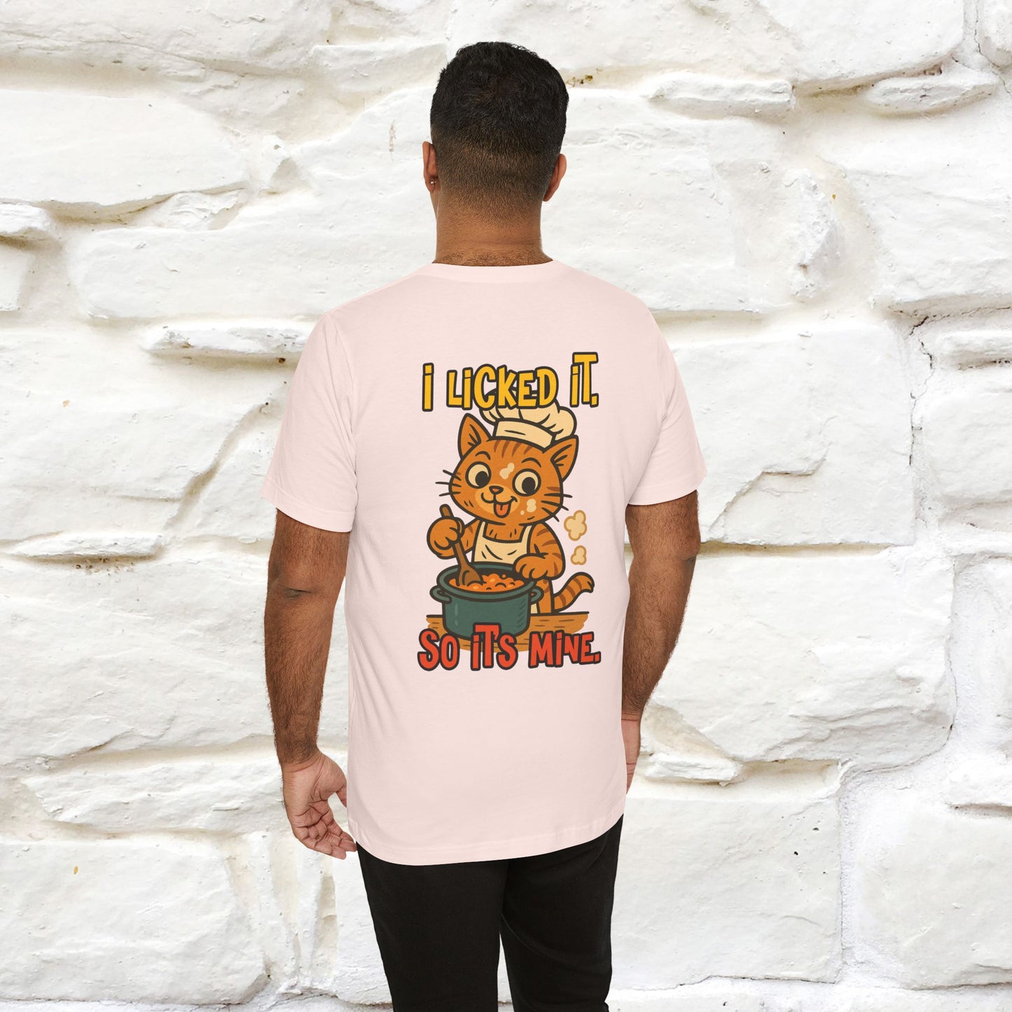 "I Licked It. It's Mine  " |Cat T-Shirt | Nunu&Miao Studio