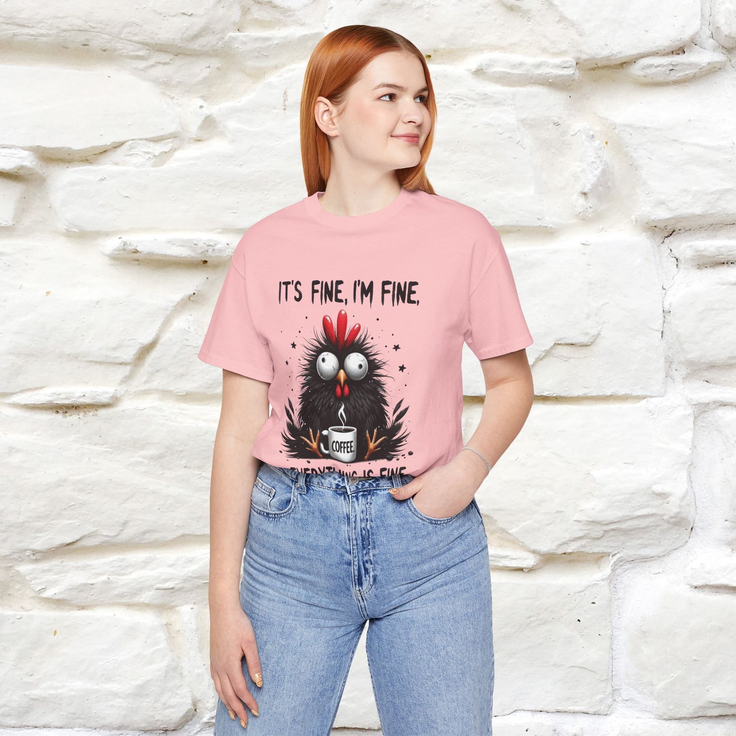 "Everything Is Fine" |Funny T-Shirt | Nunu&Miao Studio