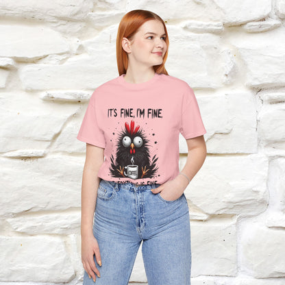 "Everything Is Fine" |Funny T-Shirt | Nunu&Miao Studio