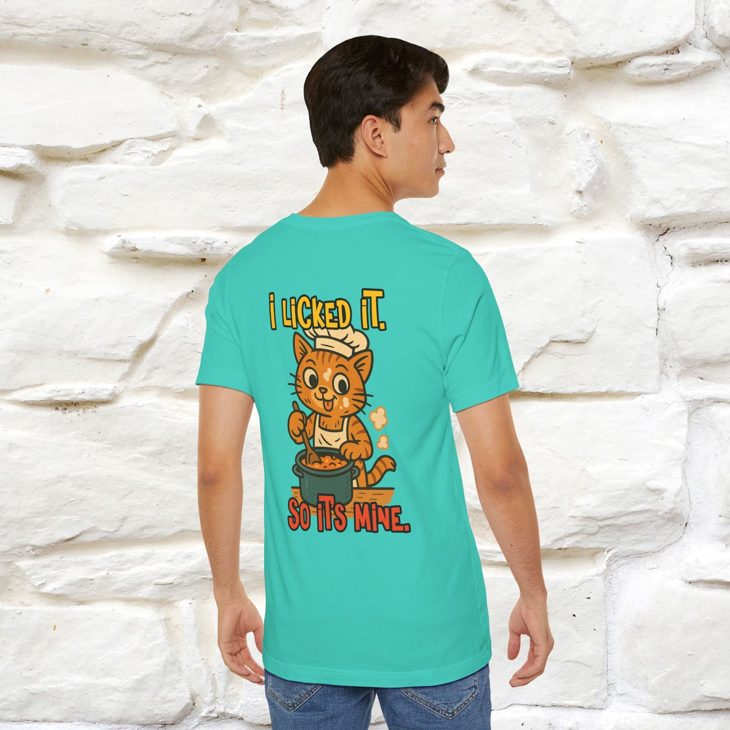 "I Licked It. It's Mine  " |Cat T-Shirt | Nunu&Miao Studio