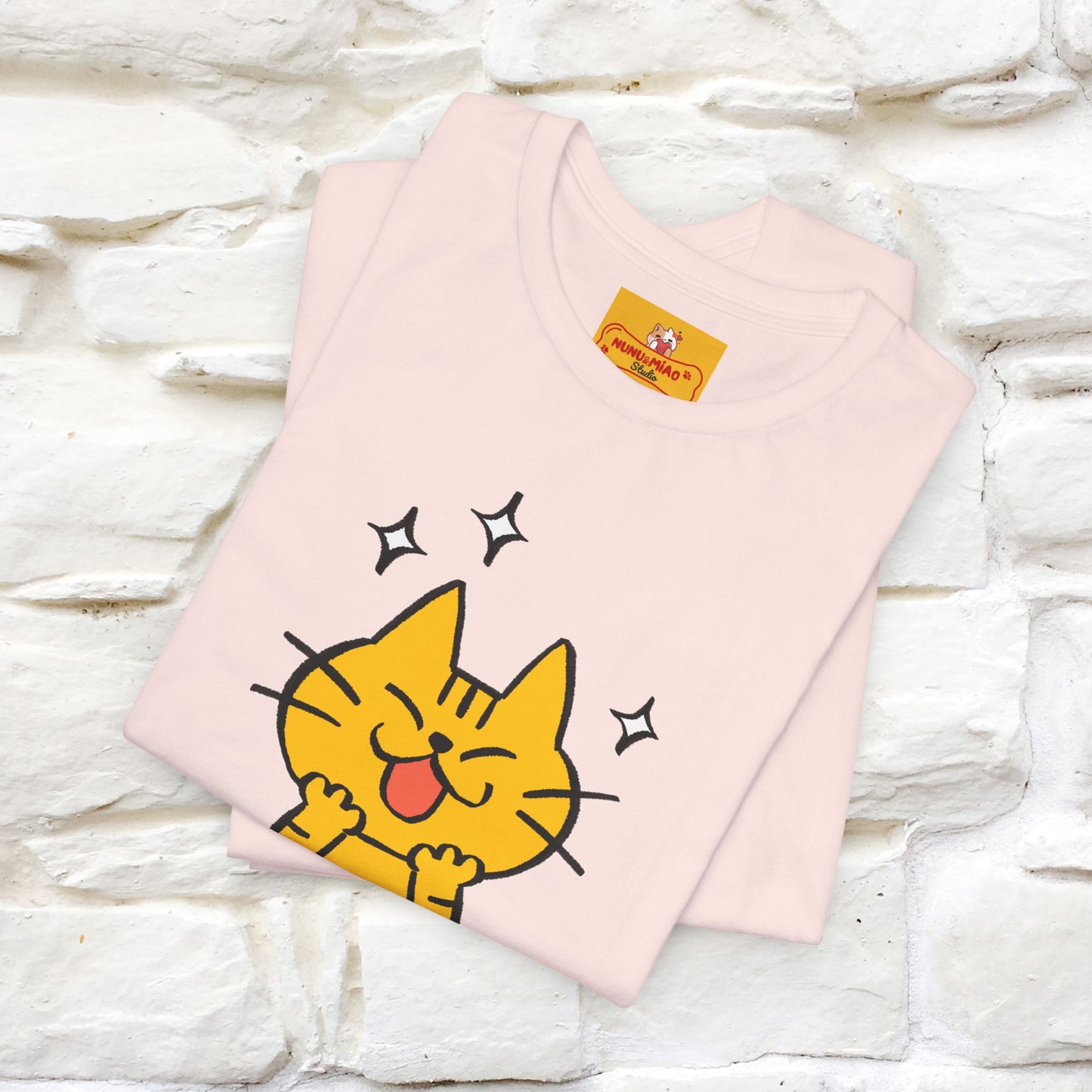 ""It's A Good Day" Cat T-Shirt| Front & Back Design | Nunu&Miao Studio