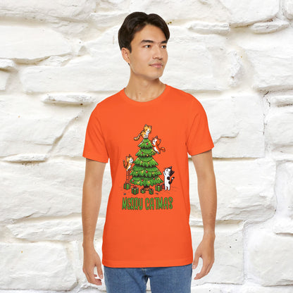 ''Merry Catmas'' | Cattitude Christmas Tee| Nunu&Miao Studio - Nunu&Miao Studio