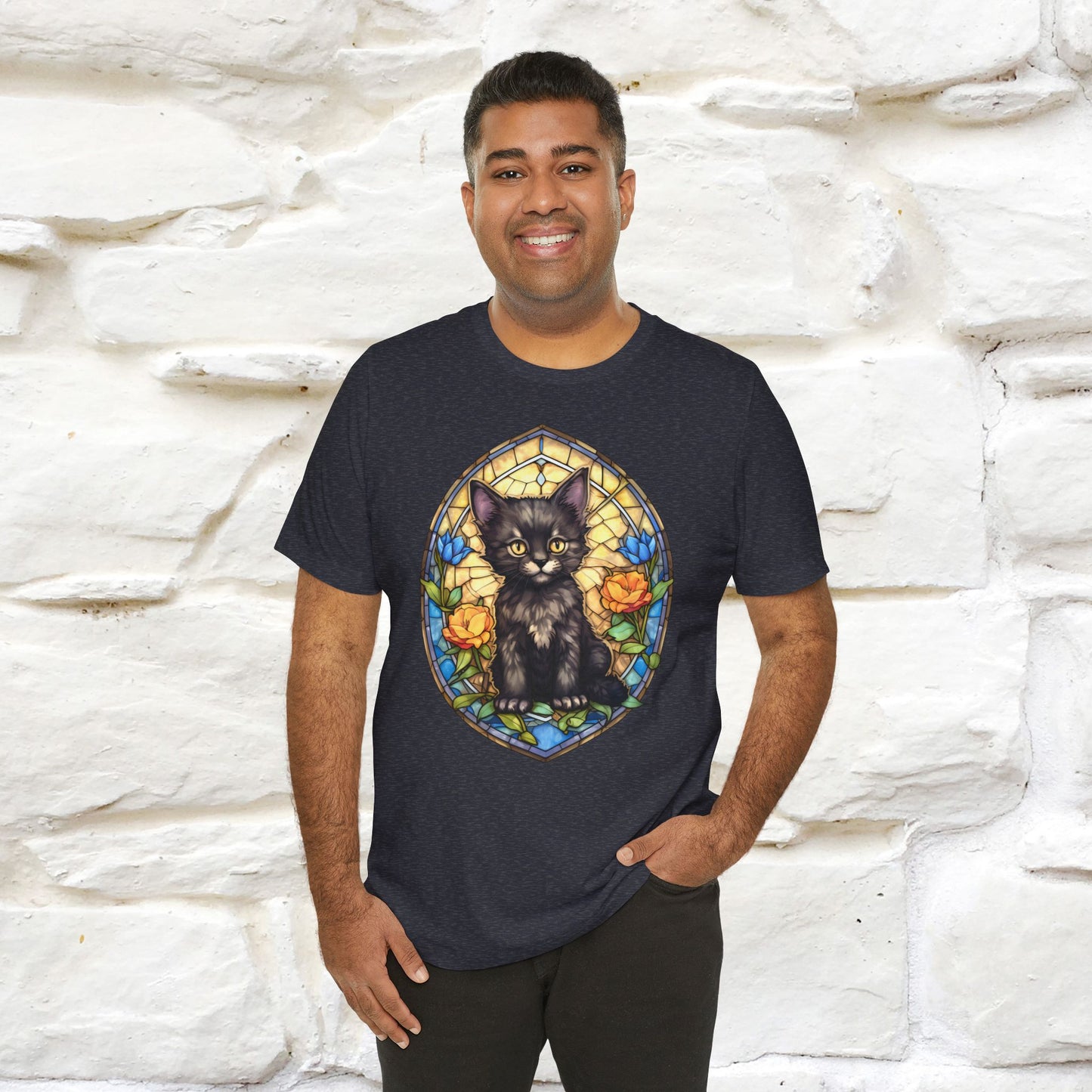 "Cat Mosaic" Cute Cat T-Shirt for Men & Women | 100% Cotton 🐾