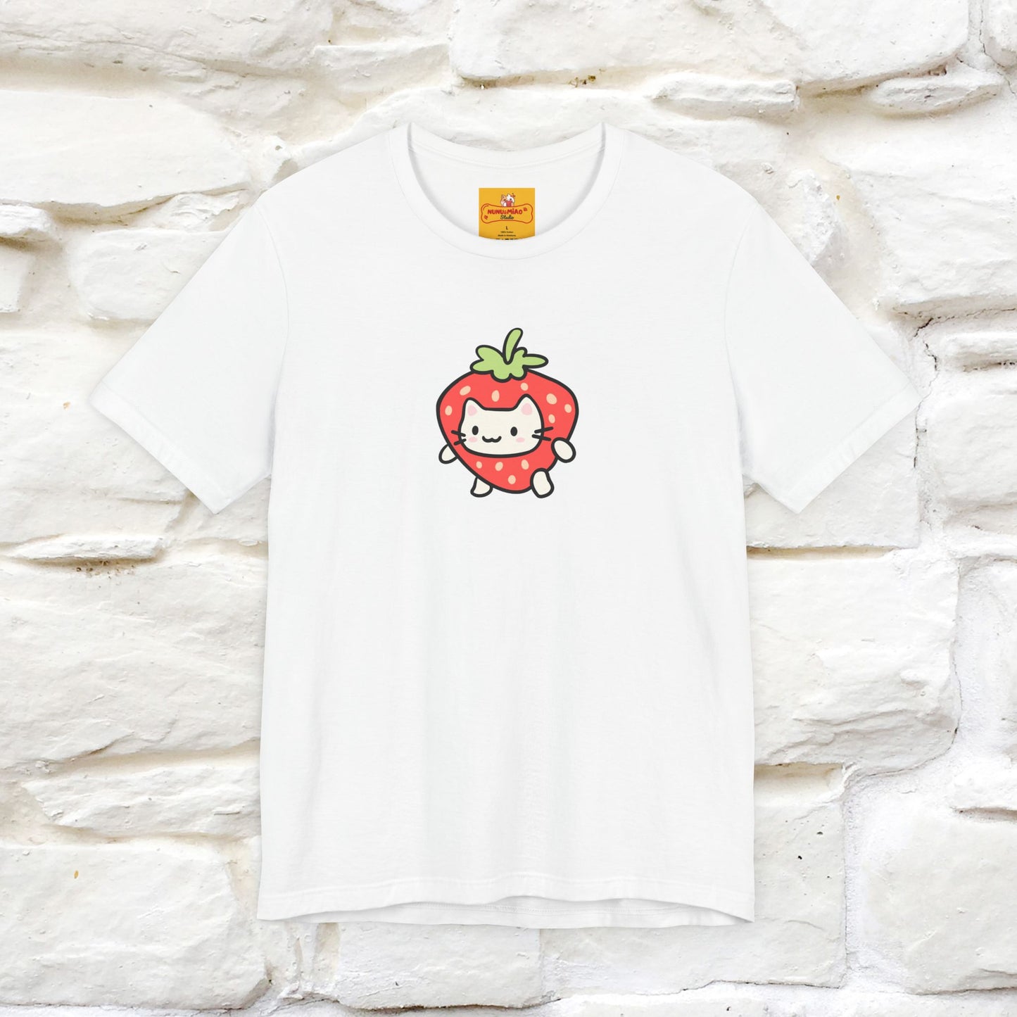 "Dream Without Fear And Love Without Limits'' Cat T-Shirt | Front & Back Design | Nunu&Miao Studio