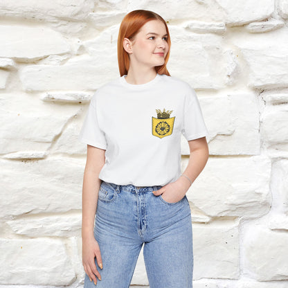 ''Black Cat Circle'' Cat T-Shirt Front and Back Design | Nunu&Miao Studio