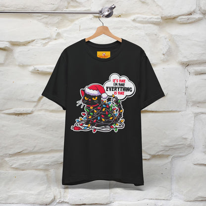 “Everything Is Fine..” | Cat T-Shirt | Nunu&Miao Studio