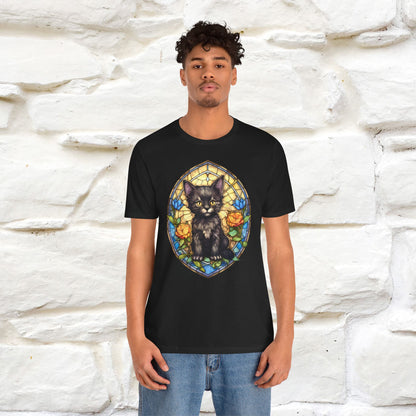 "Cat Mosaic" Cute Cat T-Shirt for Men & Women | 100% Cotton 🐾