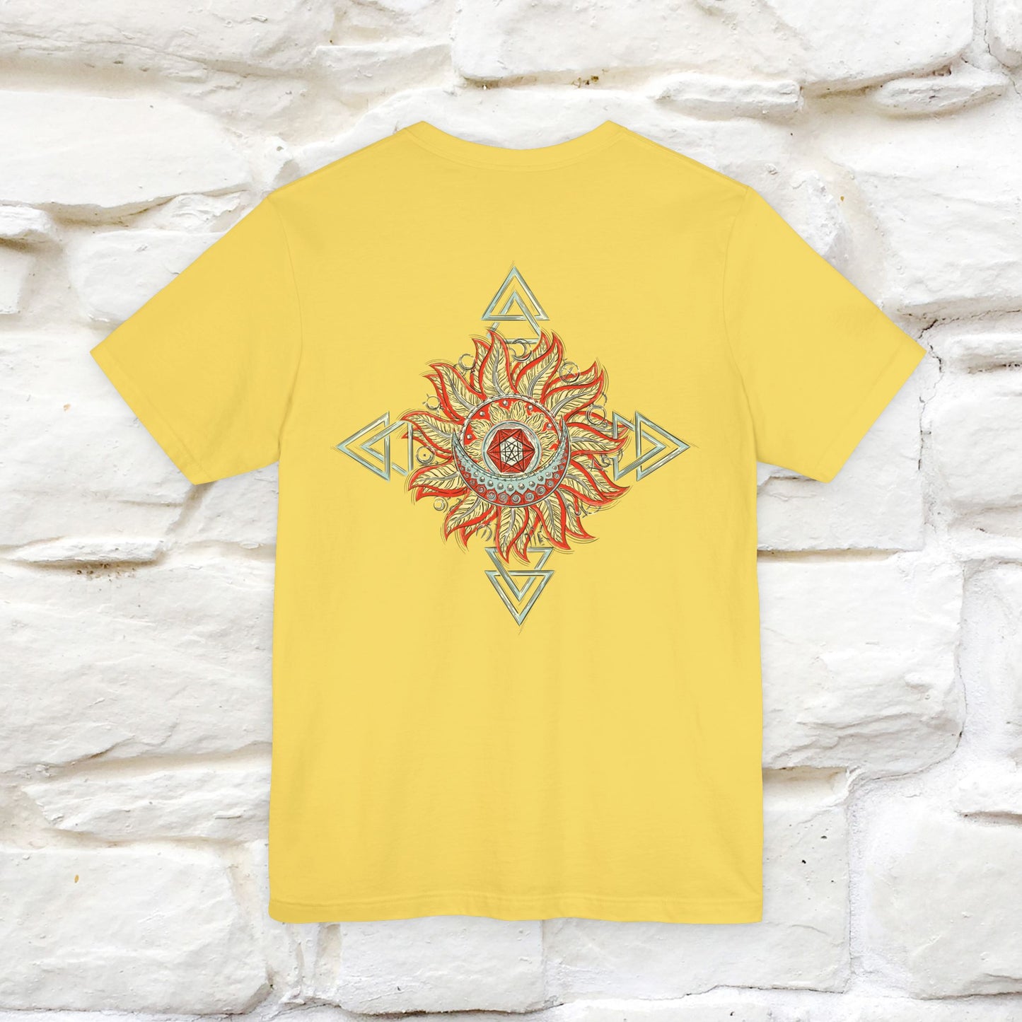 "The Third Eye'' Cat T-Shirt Front and Back Design | Nunu&Miao Studio