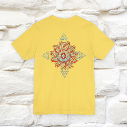 "The Third Eye'' Cat T-Shirt Front and Back Design | Nunu&Miao Studio