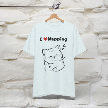 "I Love Napping" Cat T-Shirt for Men & Women | 100% Cotton* 🐾