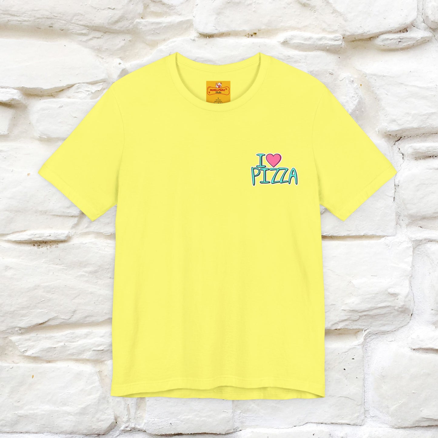 "I Love Pizza"| Cat T-shirt | Nunu&Miao Studio