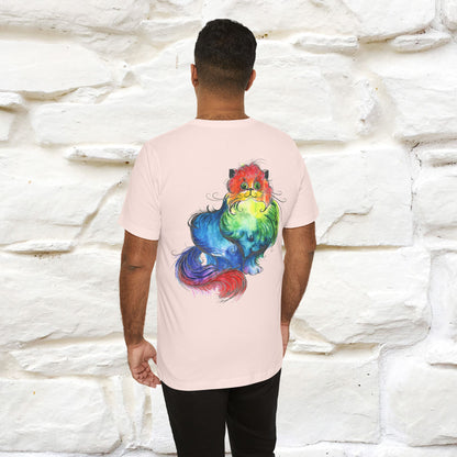 "Il Pittore'' Cat T-Shirt Front and Back Design | Nunu&Miao Studio