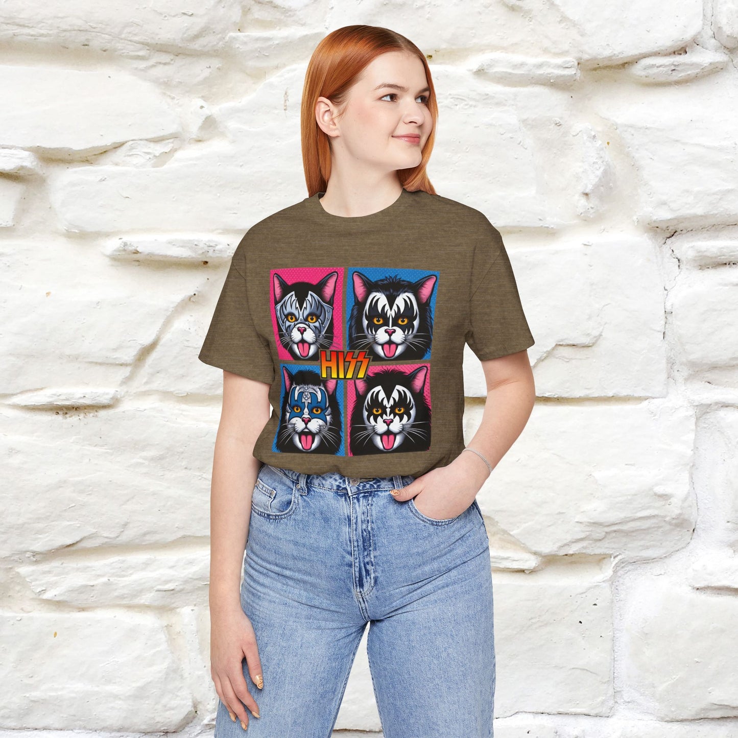 Hiss T-Shirt | Playful Cat Lover Tee for Men & Women | 100% Cotton*