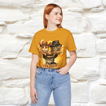''The Good, the Bad, and the Meow''| CatT-Shirt | Nunu&Miao Studio