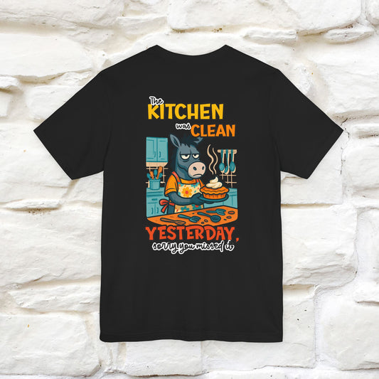 "The Kitchen Was Clean... " |Funny T-Shirt | Nunu&Miao Studio