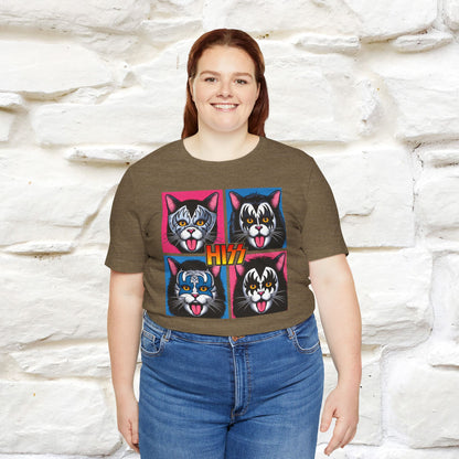 Hiss T-Shirt | Playful Cat Lover Tee for Men & Women | 100% Cotton*