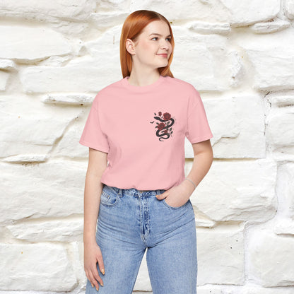 "The Rose and The Snake " Halloween T-shirt |Nunu&Miao Studio