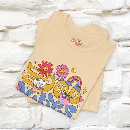 ''Good Vibes'  Cat T-shirt for Women 100% Cotton*