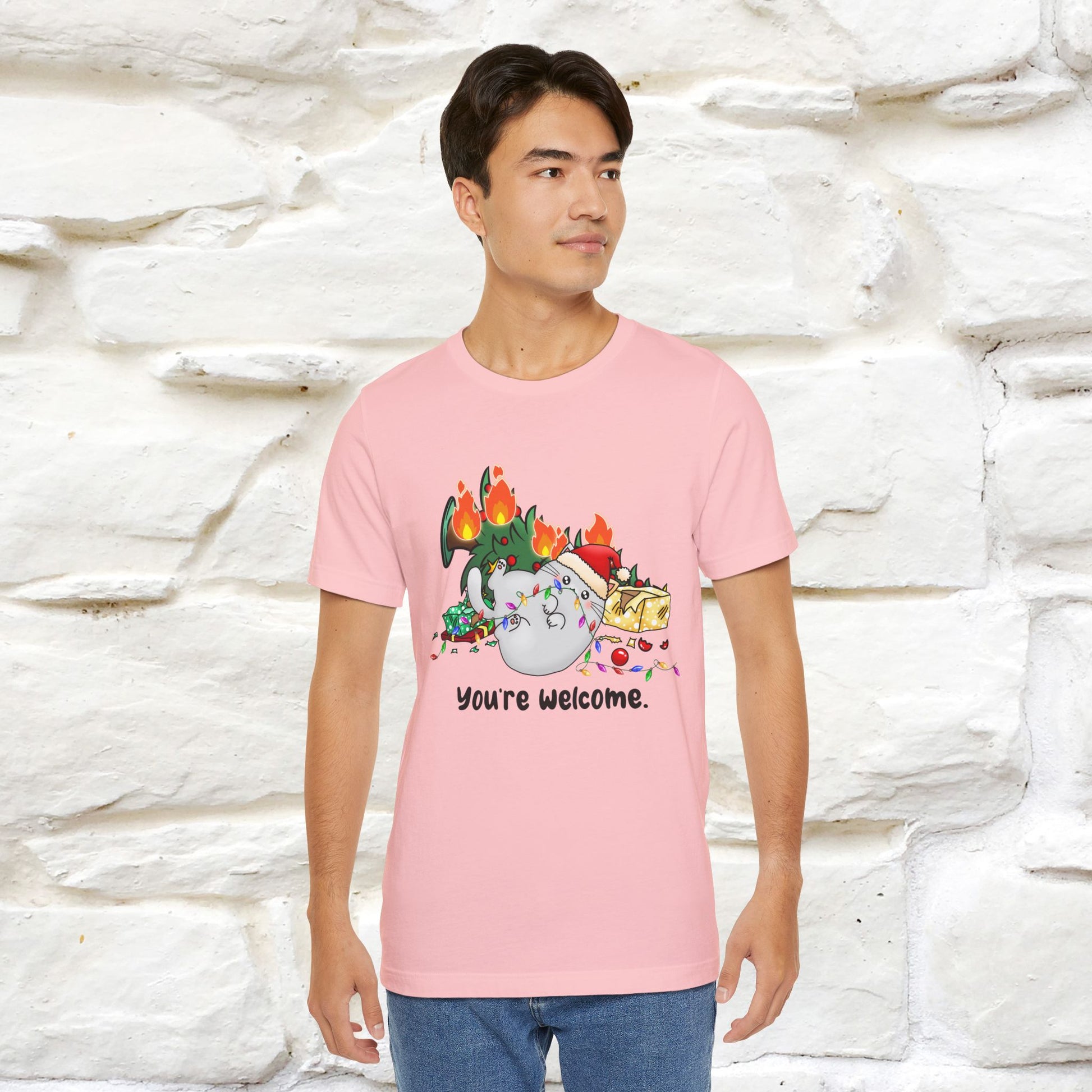 You're Welcome | Sarcastic Cat Christmas Shirt  |Nunu&Miao Studio - Nunu&Miao Studio