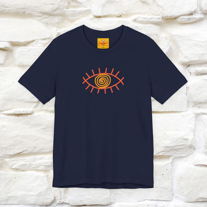 "The Hypnotic Meow'' Cat T-Shirt Front and Back Design | Nunu&Miao Studio